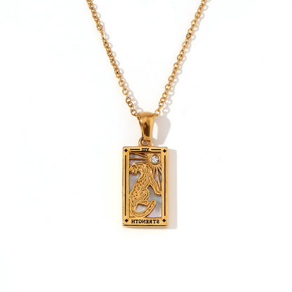 Tarot Card Necklace