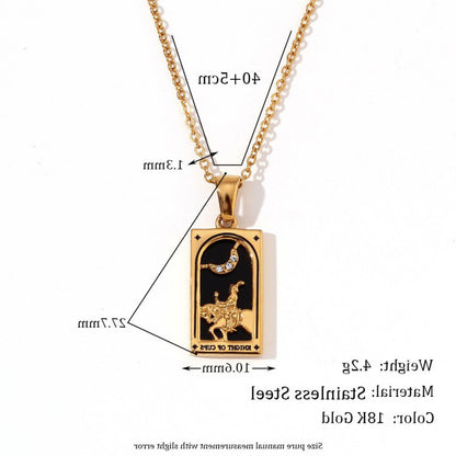 Tarot Card Necklace