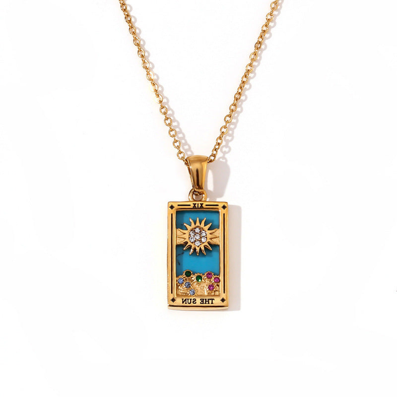 Tarot Card Necklace