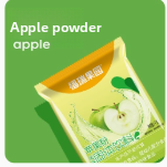 Tart plum powder, fresh orange powder