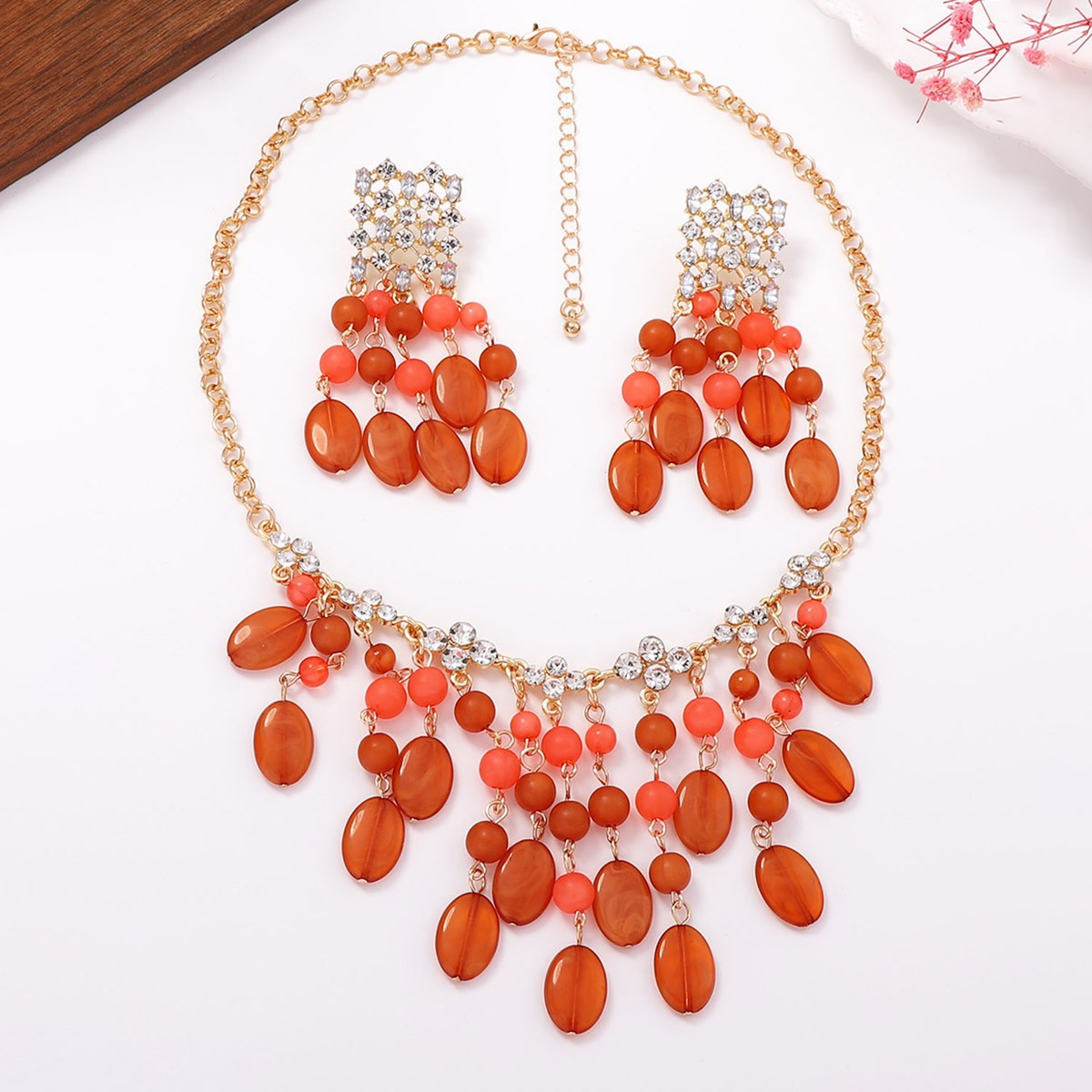 Tassel beaded jewelry