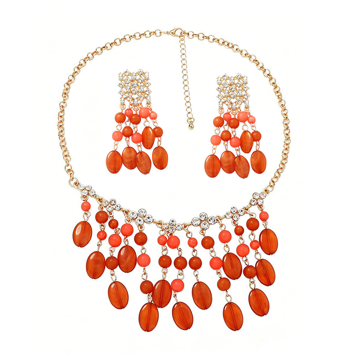 Tassel beaded jewelry