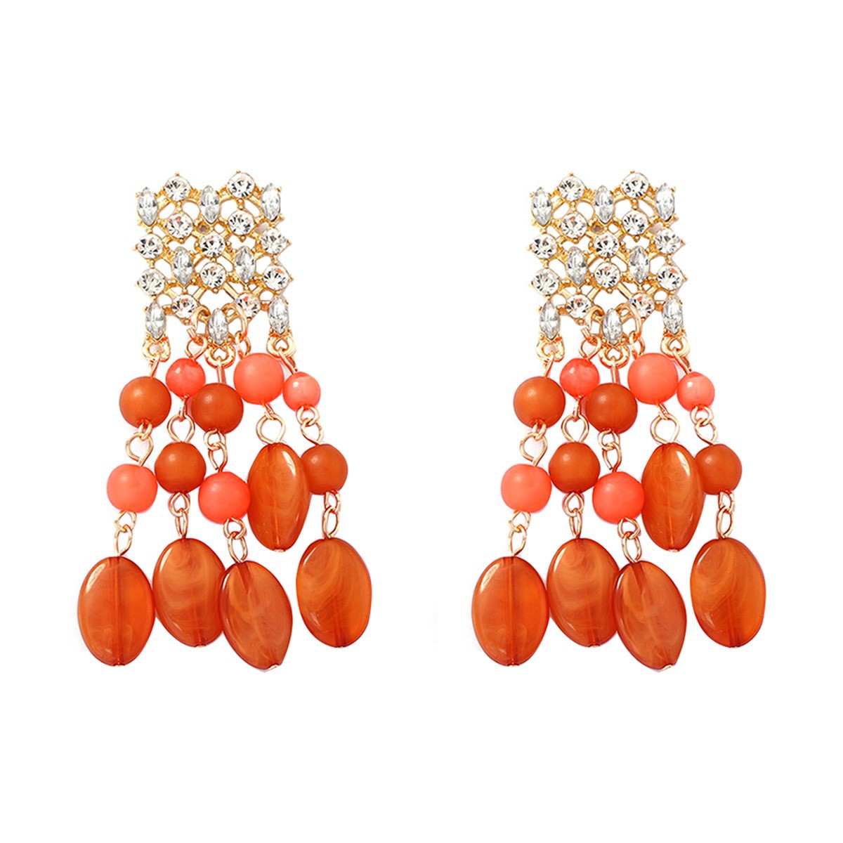 Tassel beaded jewelry
