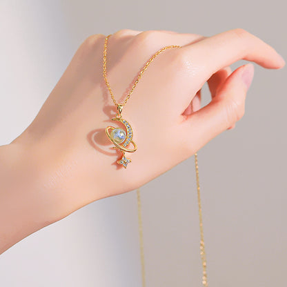 Tassel Celestial Pendant Necklace