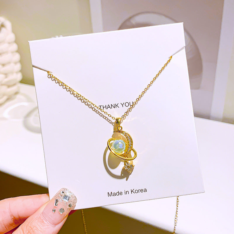 Tassel Celestial Pendant Necklace