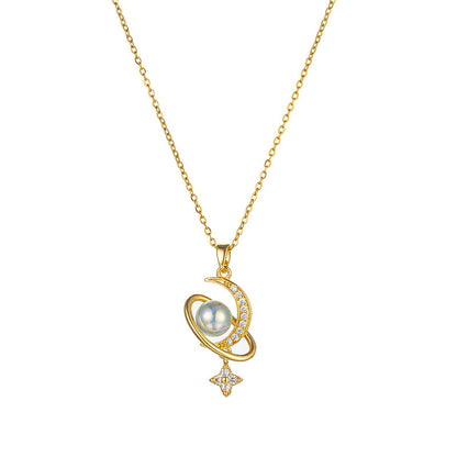 Tassel Celestial Pendant Necklace