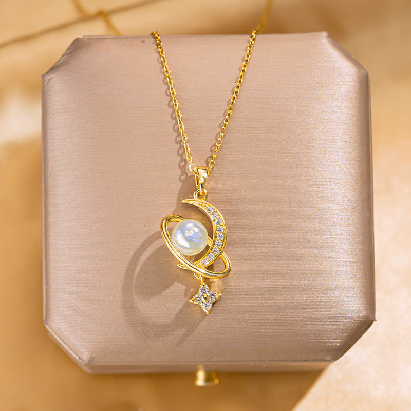 Tassel Celestial Pendant Necklace