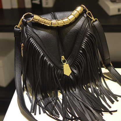 Tassel crossbody bag