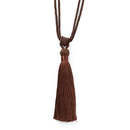 Tassel curtain tiebacks