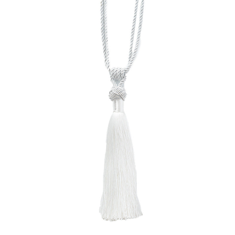 Tassel curtain tiebacks