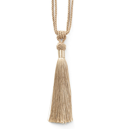 Tassel curtain tiebacks