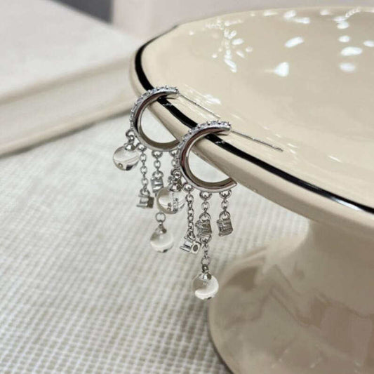 Tassel ear clips for non-pierced ears