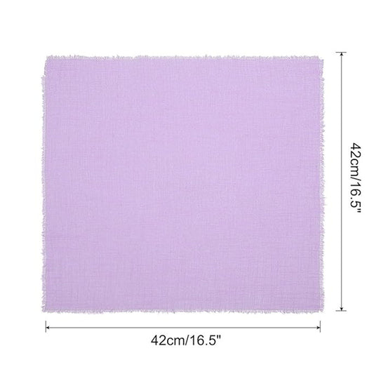 Tassel Edge Cotton Napkins
