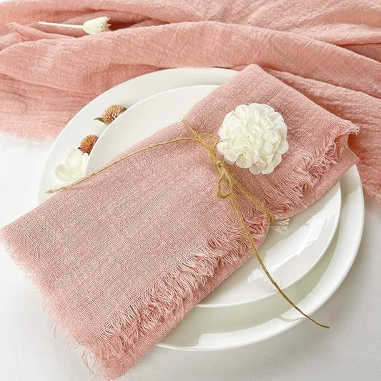 Tassel Edge Cotton Napkins
