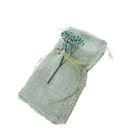 Tassel Edge Cotton Napkins