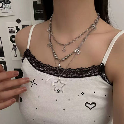 Tassel set necklace