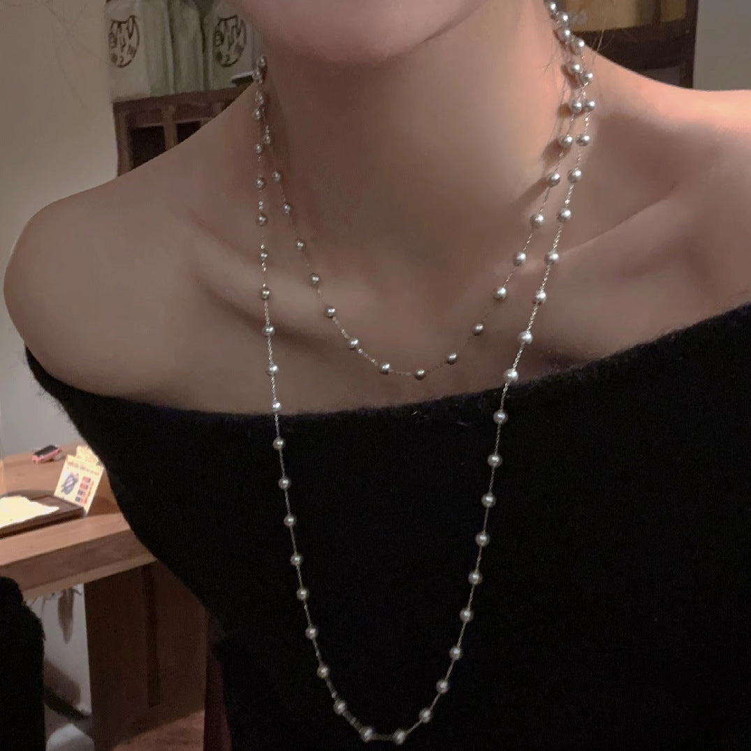 Tassel set necklace