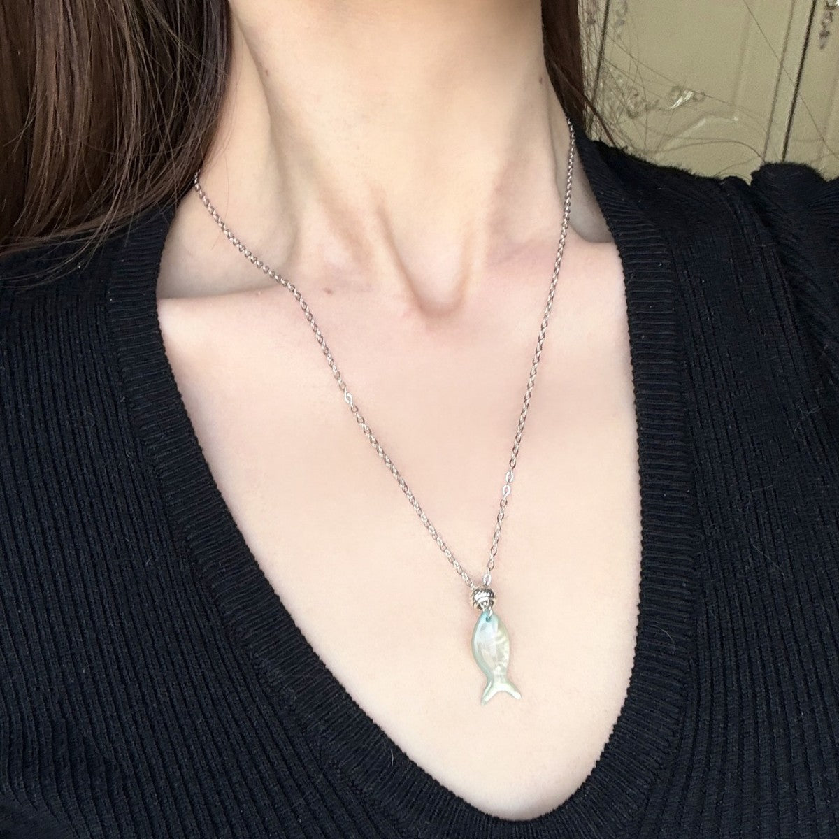 Tassel set necklace
