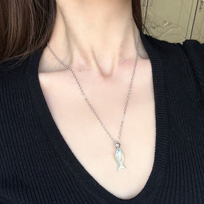 Tassel set necklace