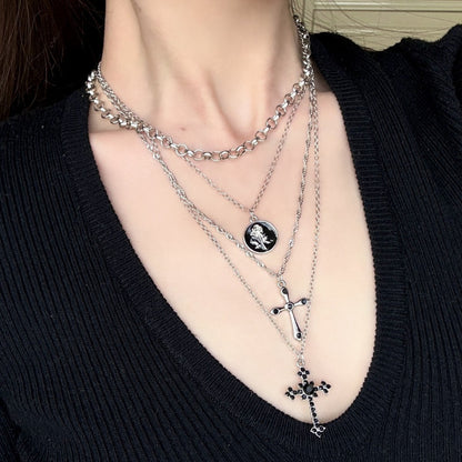 Tassel set necklace