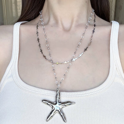 Tassel set necklace