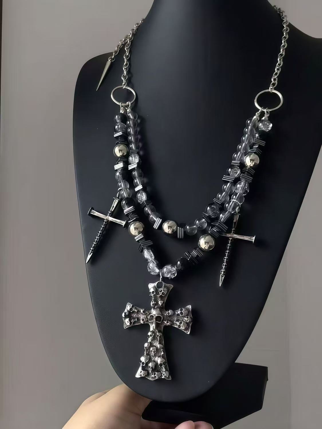Tassel set necklace