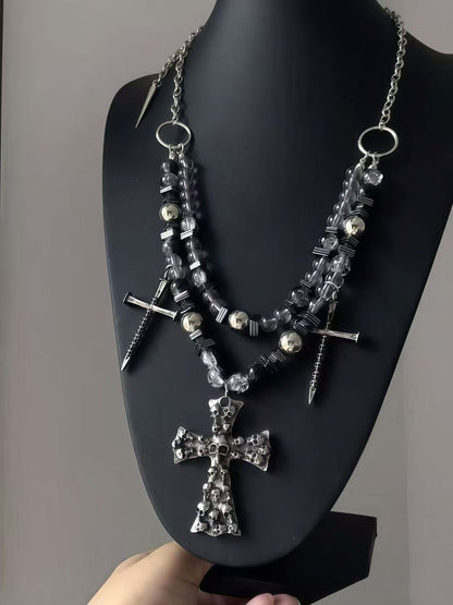 Tassel set necklace