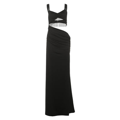 Tassel suspender dress