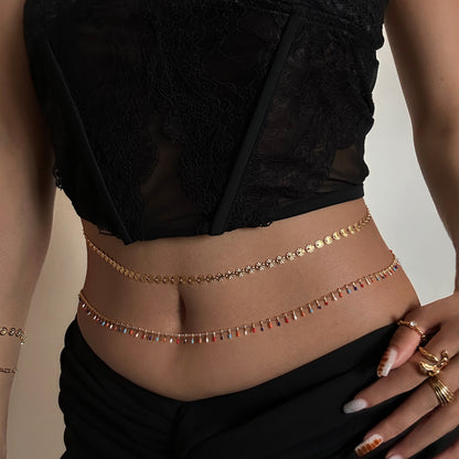 Tassel waist chain