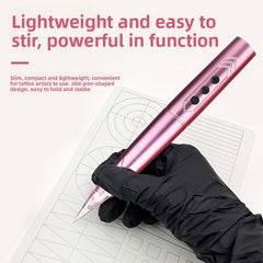 PM10 Dual Battery Tattoo Rust Machine Pink