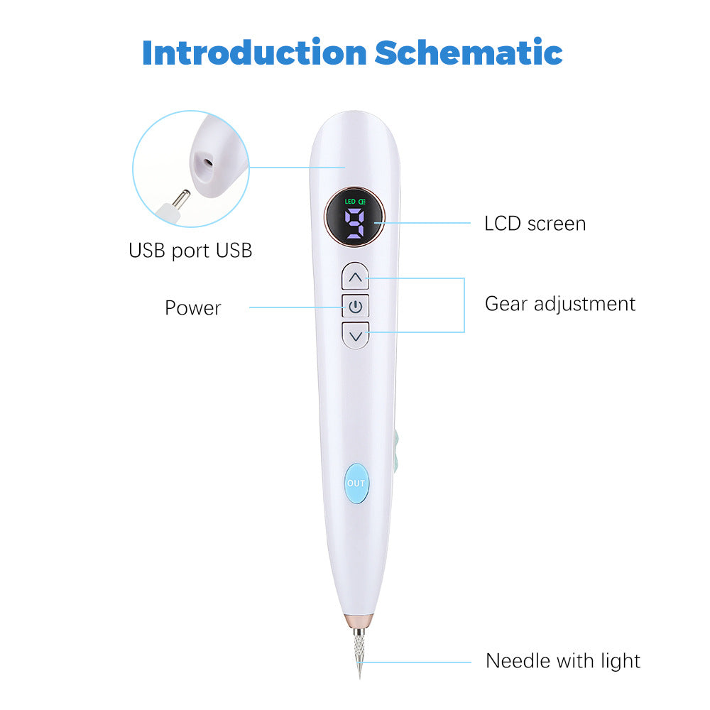 Tattoo removal plasma freckle removal machine