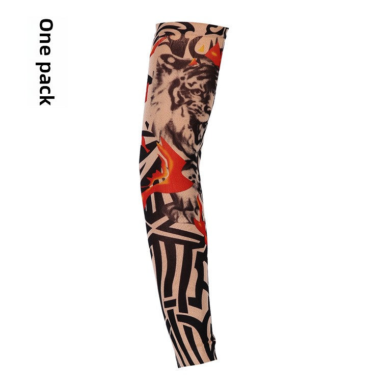 Tattooed arm sleeves
