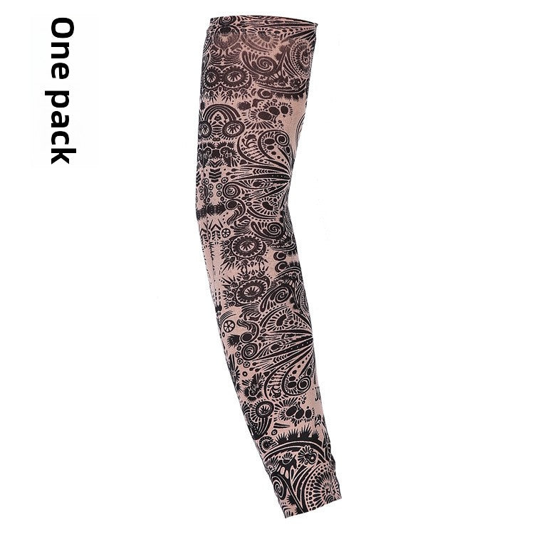 Tattooed arm sleeves