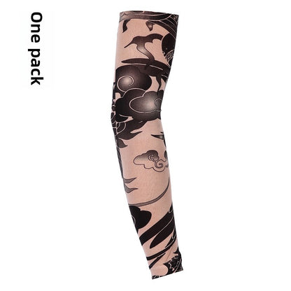 Tattooed arm sleeves