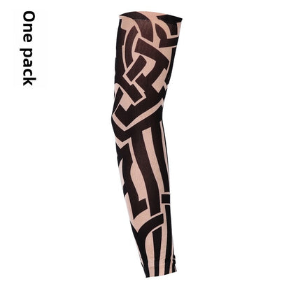 Tattooed arm sleeves