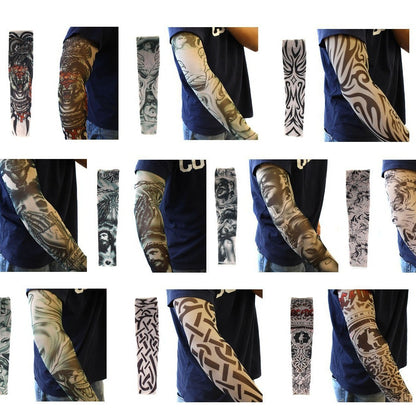Tattooed arm sleeves