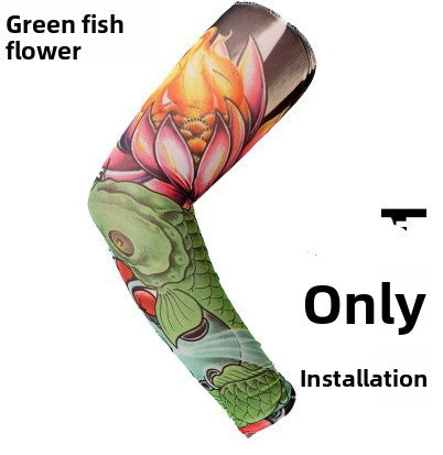 Tattooed arm sleeves