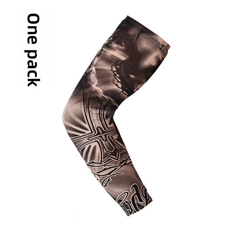 Tattooed arm sleeves