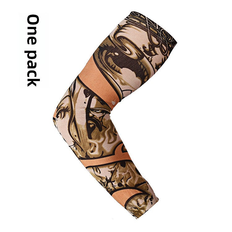 Tattooed arm sleeves