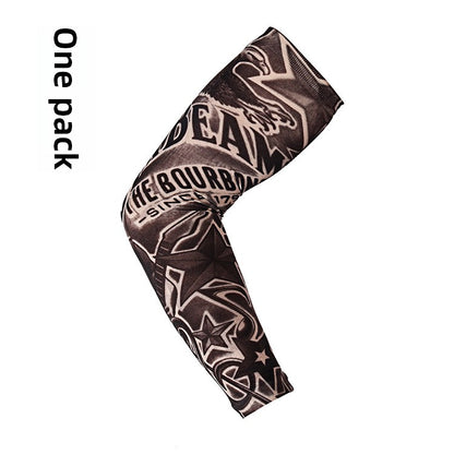 Tattooed arm sleeves