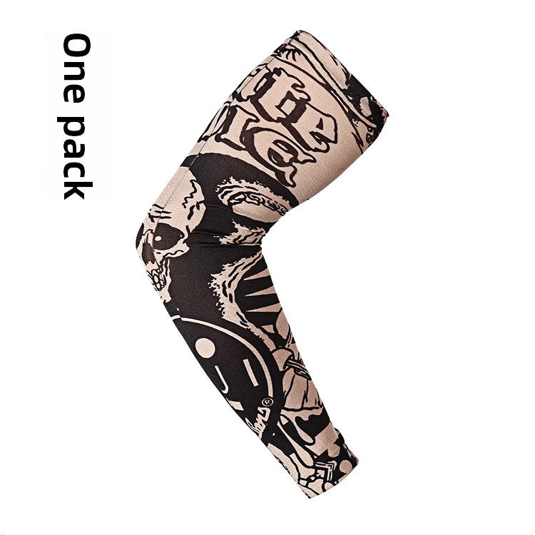 Tattooed arm sleeves