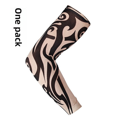 Tattooed arm sleeves