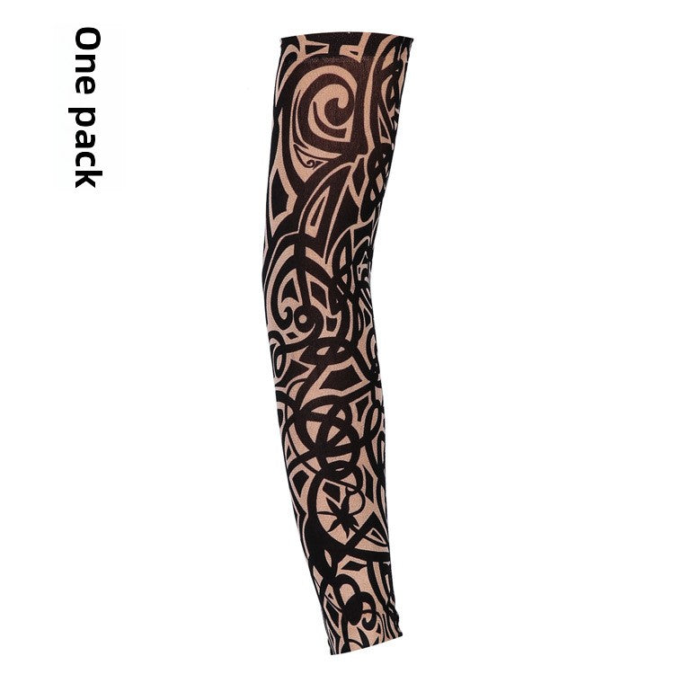 Tattooed arm sleeves