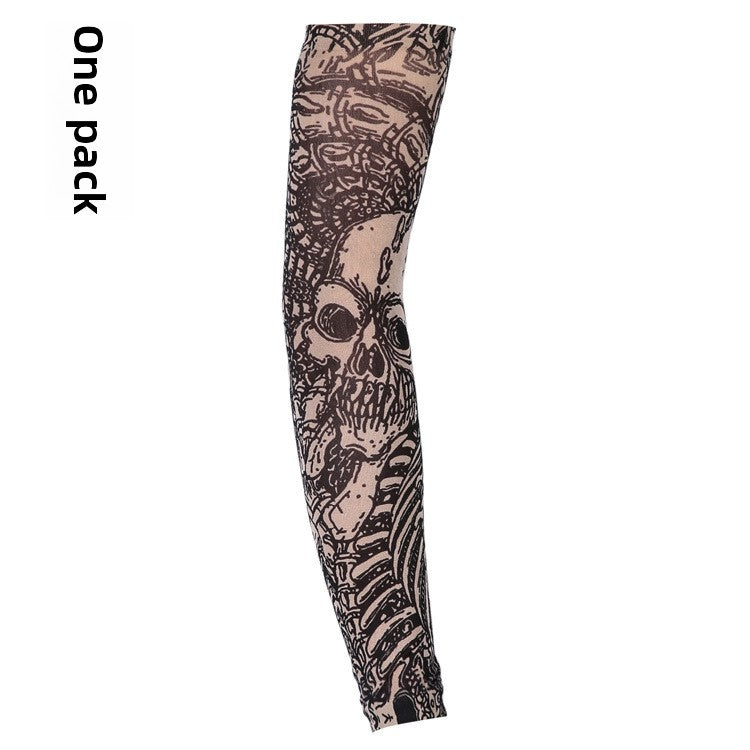 Tattooed arm sleeves