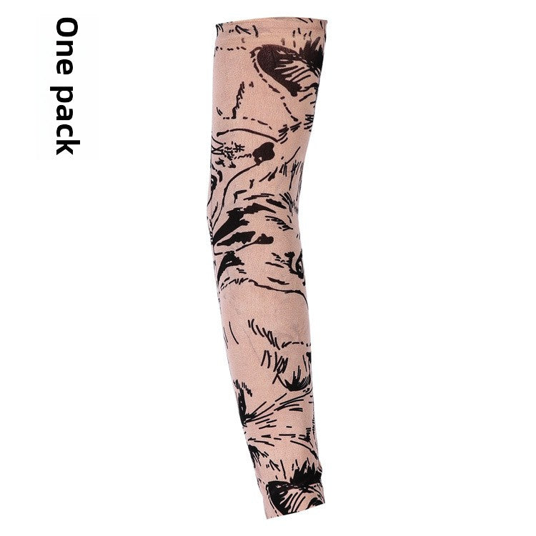 Tattooed arm sleeves