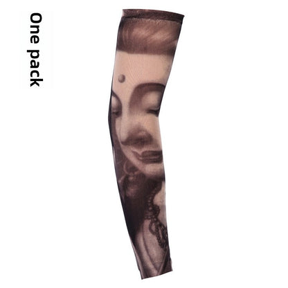 Tattooed arm sleeves