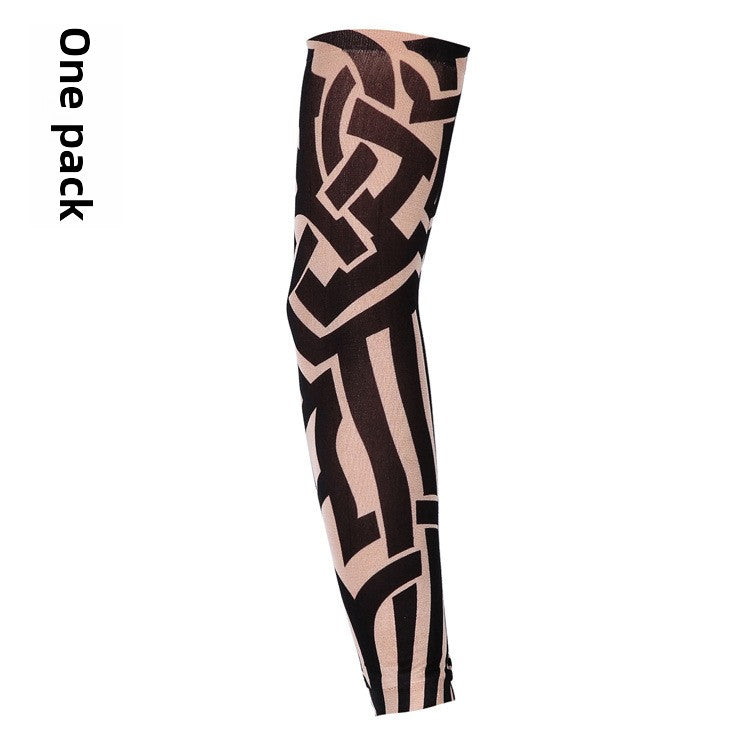 Tattooed arm sleeves
