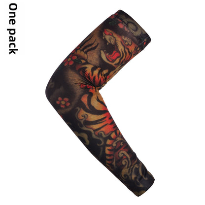 Tattooed arm sleeves