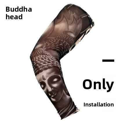 Tattooed arm sleeves