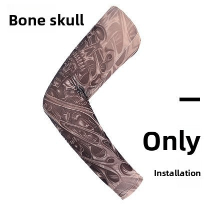 Tattooed arm sleeves